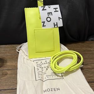 NWT Hozen Vegan IPhone Sleeve with Card Slot